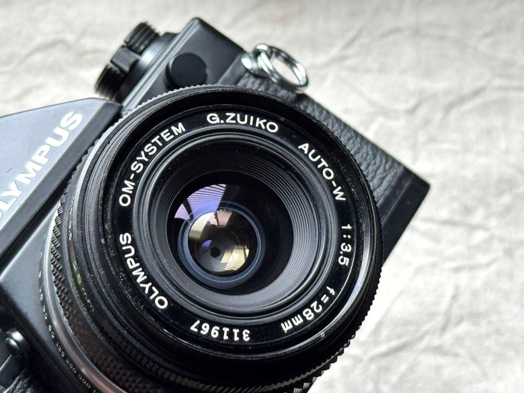 ⌘完動品！ モルト交換済、作例あり！ OLYMPUS OM2 SP⌘