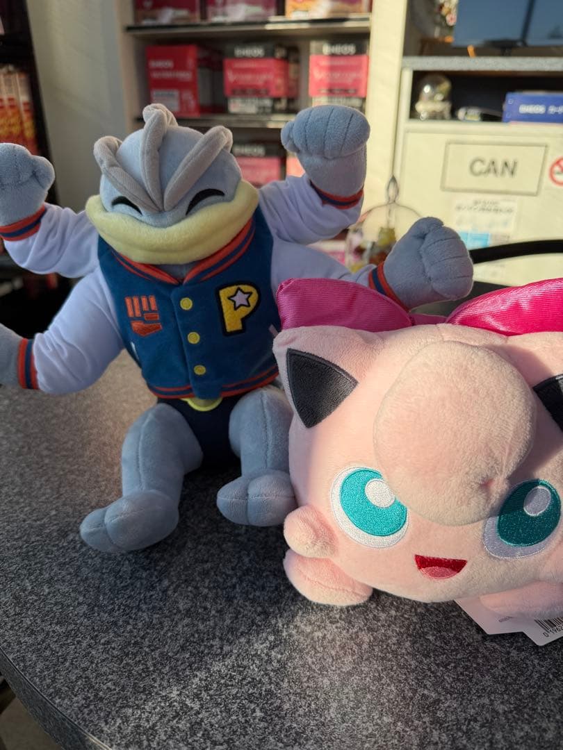 WCS2025アナハイム　カイリキーとプリンのぬいぐるみセット