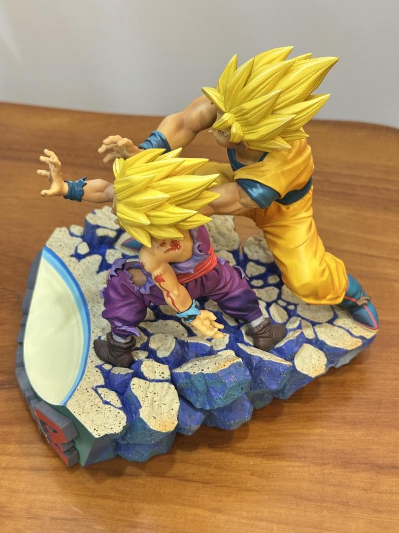 ドラゴンボール 孫悟空＆孫悟飯 かめはめ波 プルービー ジオラマ 国内正規品