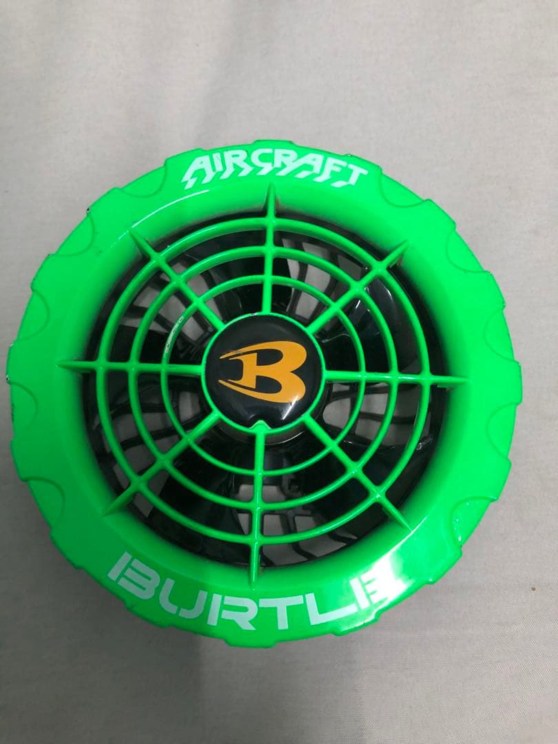 BURTLE AIRCRAFT 空調服ファン 2個セット グリーン