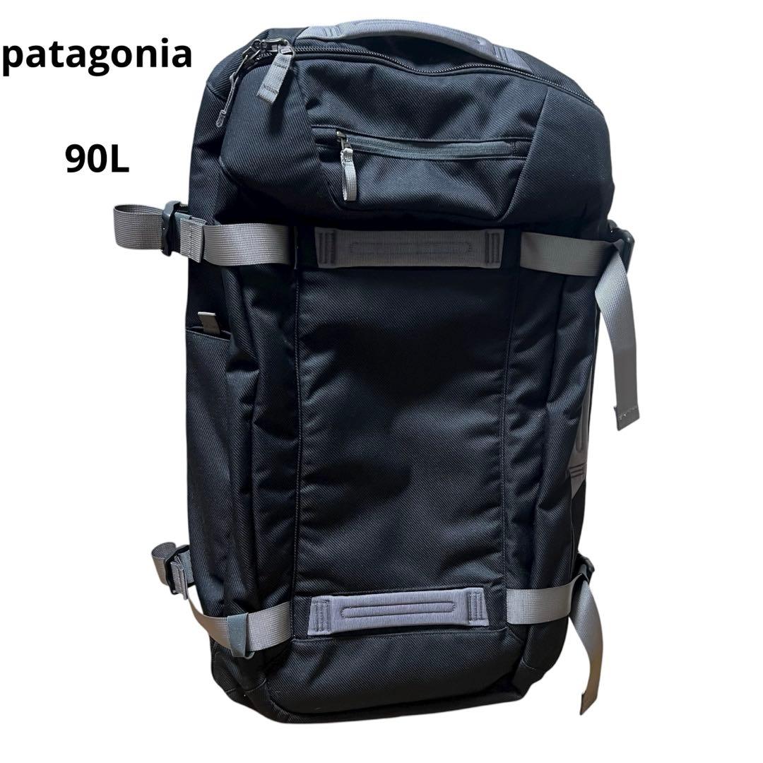patagonia TRANSPORT ROLLER 90L キャリーケース　黒