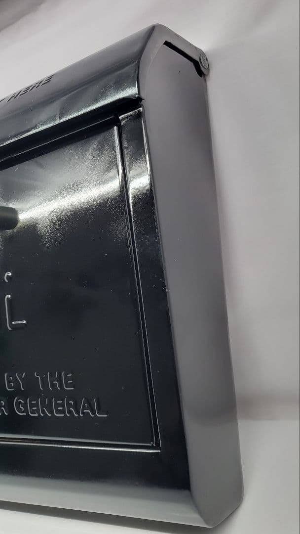 アートワークスタジオ ポスト メールボックス ブラック色