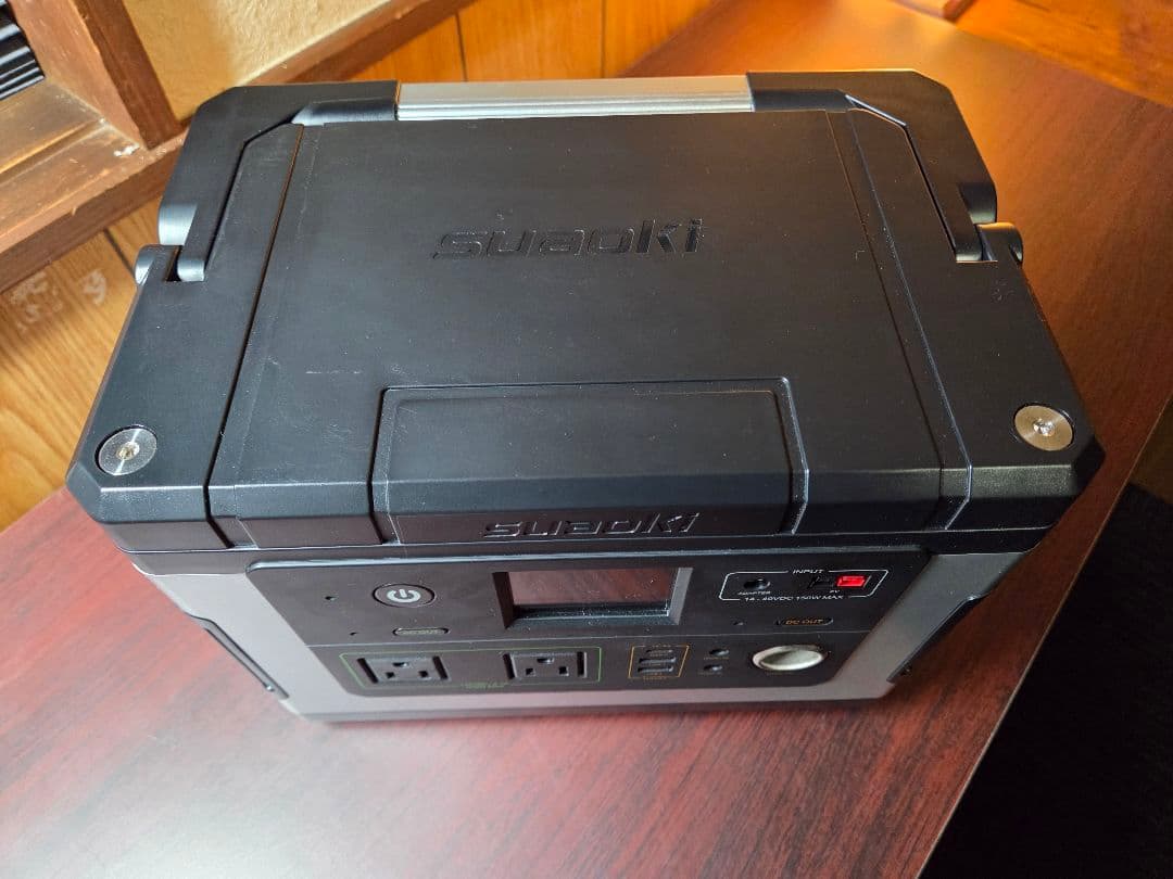【美品】suaoki G500 ポータブル電源 500wh