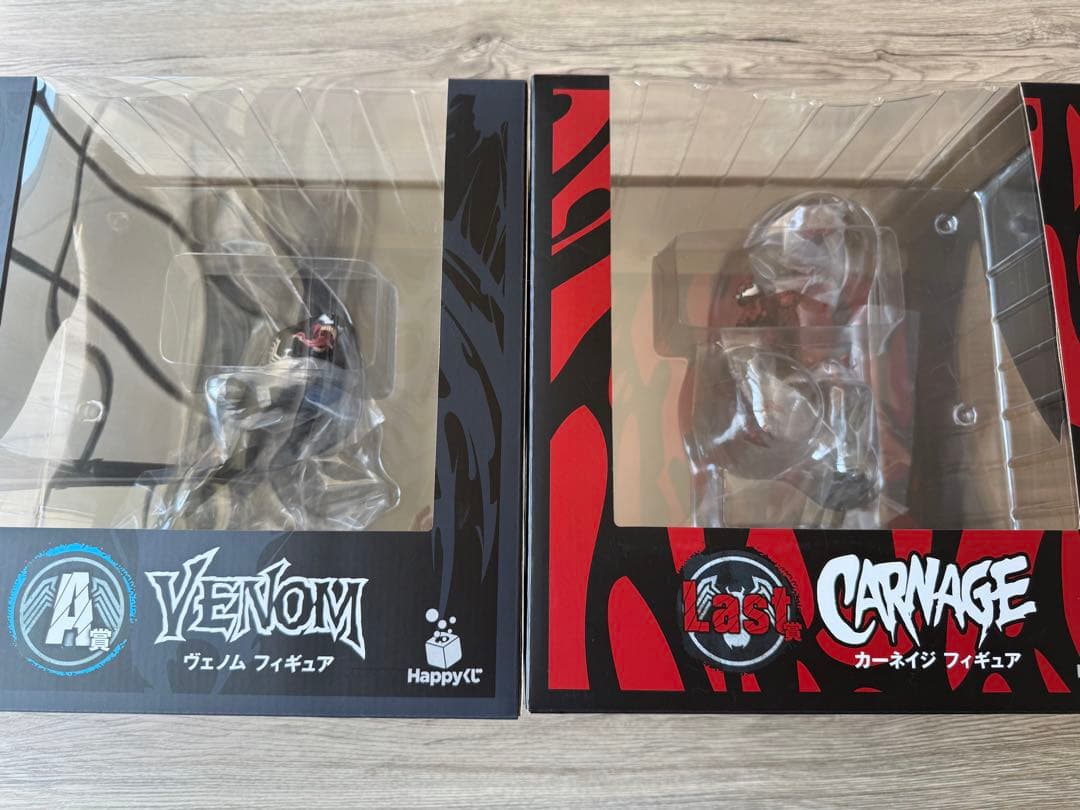 【未開封】ヴェノム　カーネイジ　一番くじ　フィギュア　セット　A賞　ラストワン