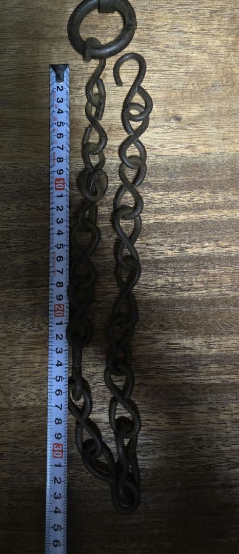 希少？鉄製の古道具詳細不明中国？インド？　アンティークインテリア骨董市オブジェ