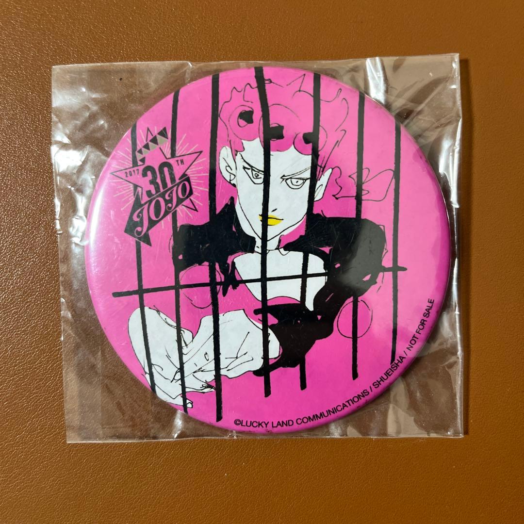 ジョジョの奇妙な冒険　ウルトラジャンプ当選品　　ジョルノ・ジョバーナ　缶バッジ