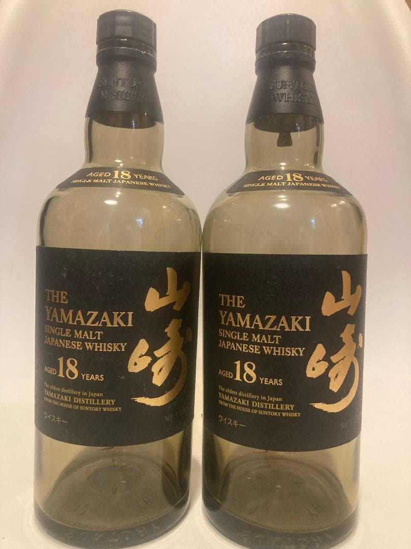 山崎18年　空ボトル　12本セット