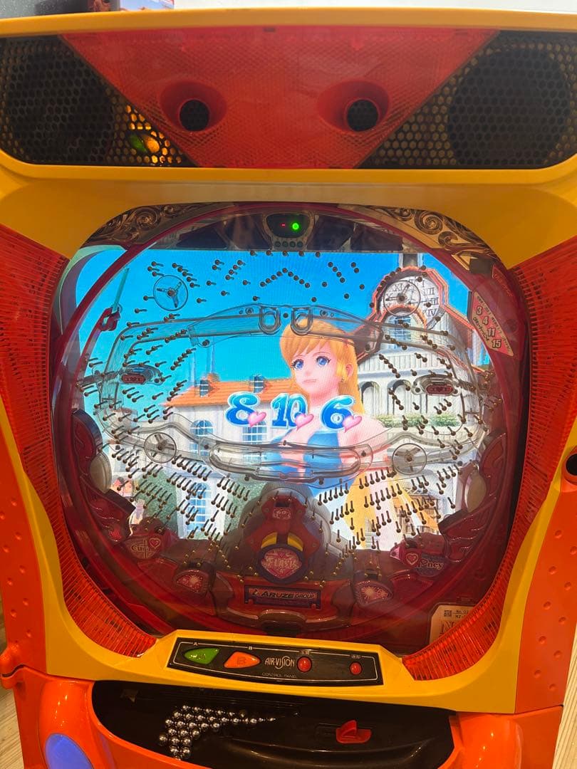 パチンコ実機　CR キューティーハニーF ぱちんこミドル　1/359