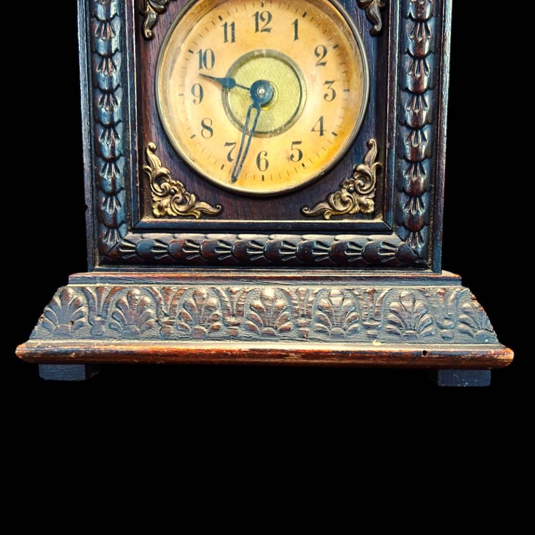 《入手困難＊アンティーク》 ユンハンス置時計 ドイツ製 動作確認済