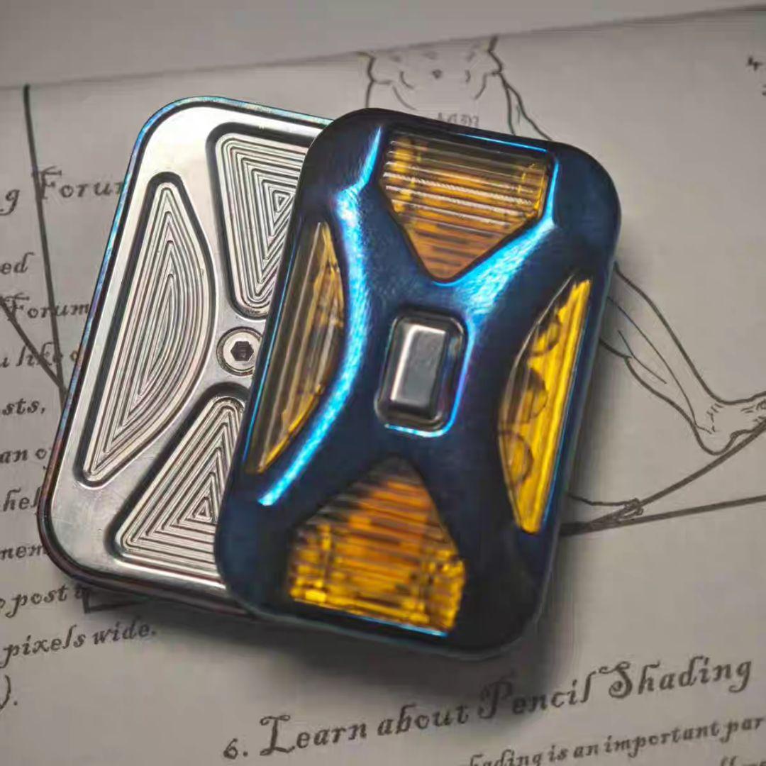 「正規品」ZD X5 音叉スライダー ストームチタン　フィジェットトイ　EDC