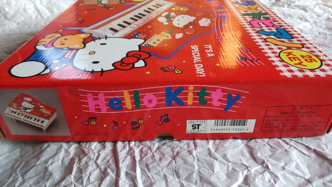 【未使用】HELLO KITTY キティ グランドピアノ 25KEY レトロ