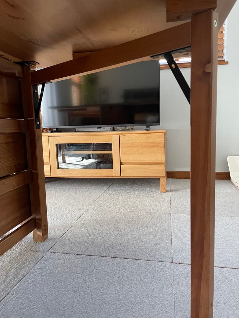 IKEA ノールデン　ゲートレッグテーブル　アンティークステイン【カスタマイズ】