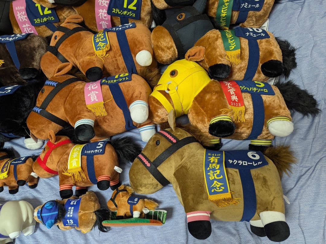 サラブレッドコレクション big ぬいぐるみ マスコット 競馬 ダービーまとめ