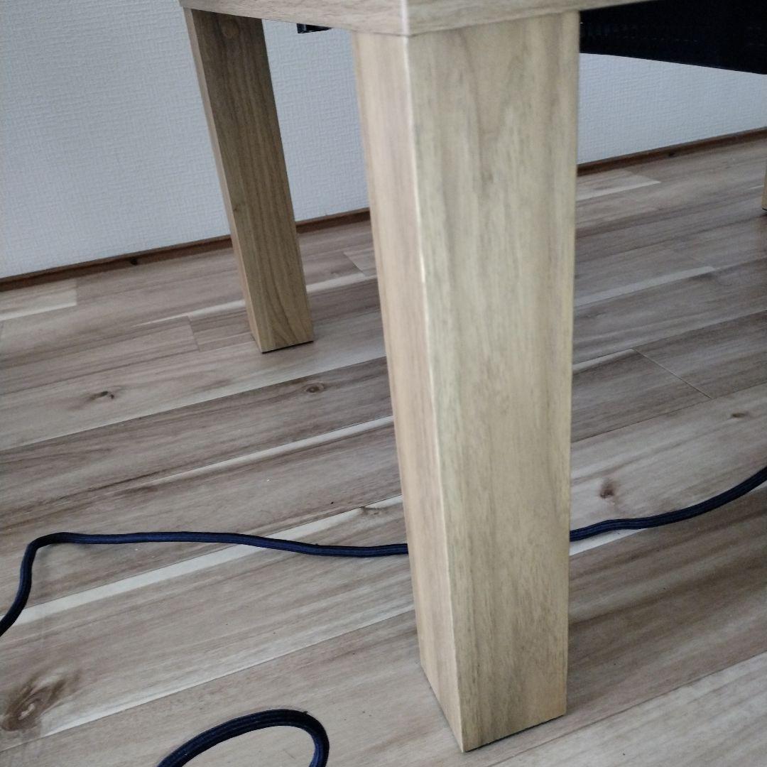 値下げ　送料無料　美品　ニトリ　リビングこたつ　LS228060LBR 23年製