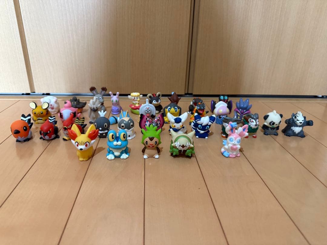 ポケモン 指人形 フィギュア まとめ売り 初代 約516体 ケッサクのすがた