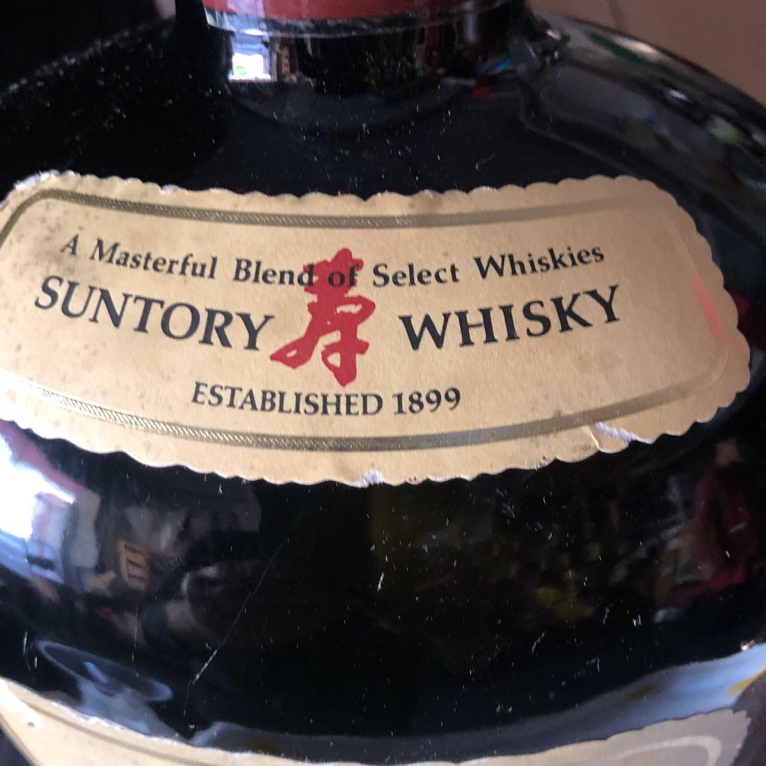 空瓶　サントリーオールド4L