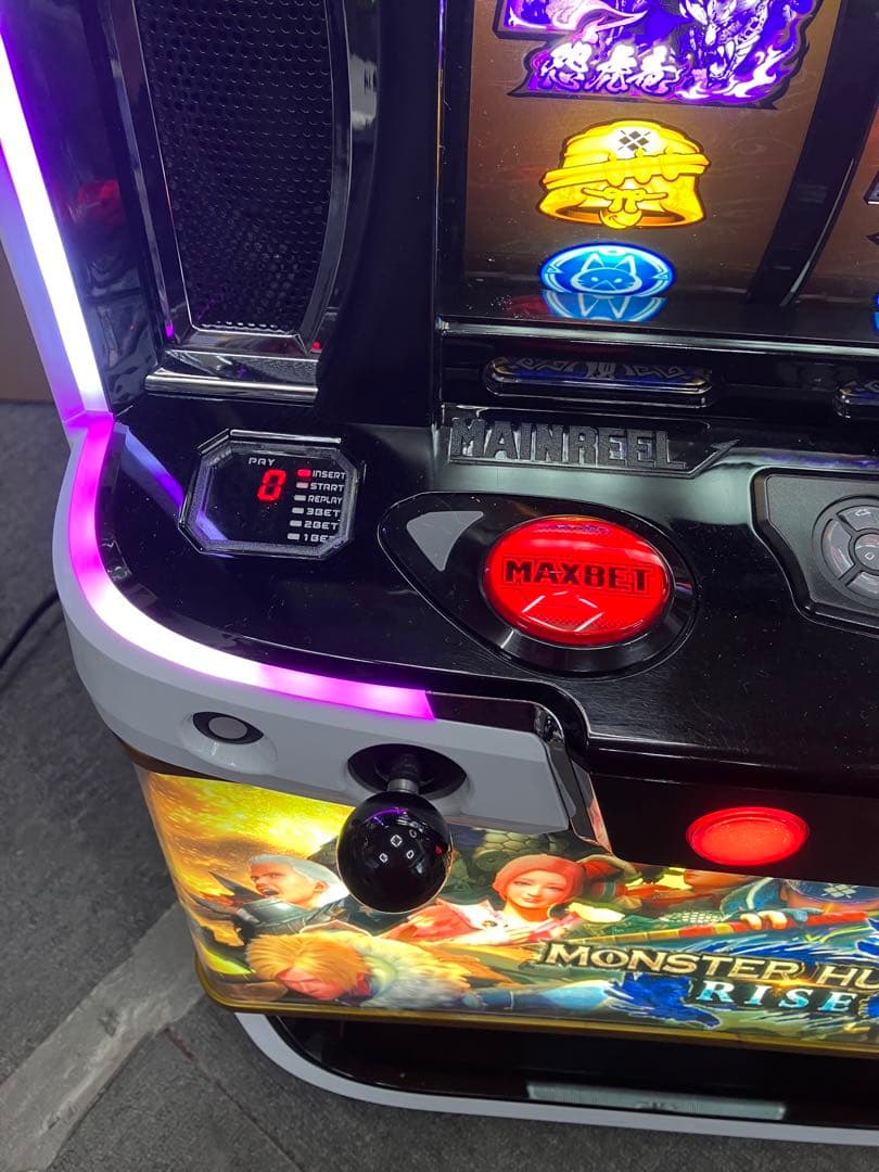 スマスロ実機 モンハンライズ 【 ハンターパネル 】簡易ユニット付⭕️送料無料⭕️