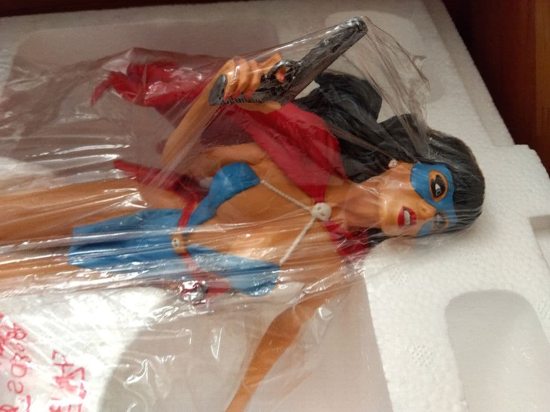 ●フェムフォース ブルーバレット スタチュー フィギュア アメコミ ACコミック