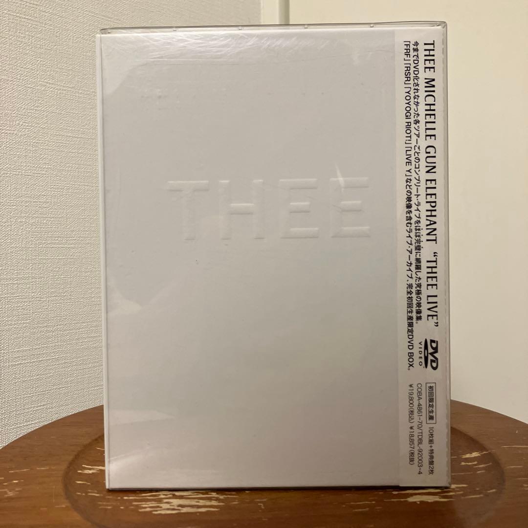 ミュージック THEE MICHELLE GUN ELEPHANT THEE LIVE DVD