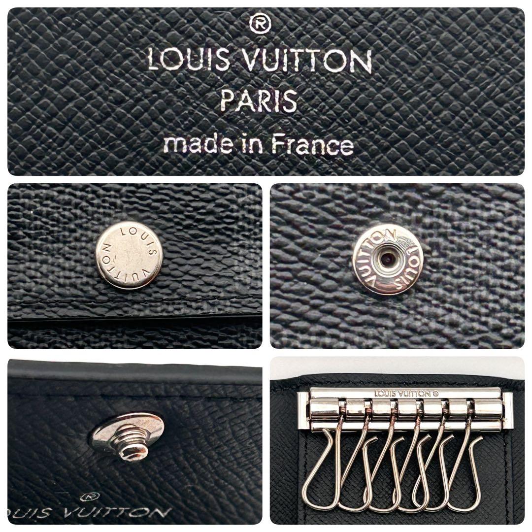 【IC搭載】ルイヴィトン 6連キーケース ダミエ グラフィット ✨極美品✨