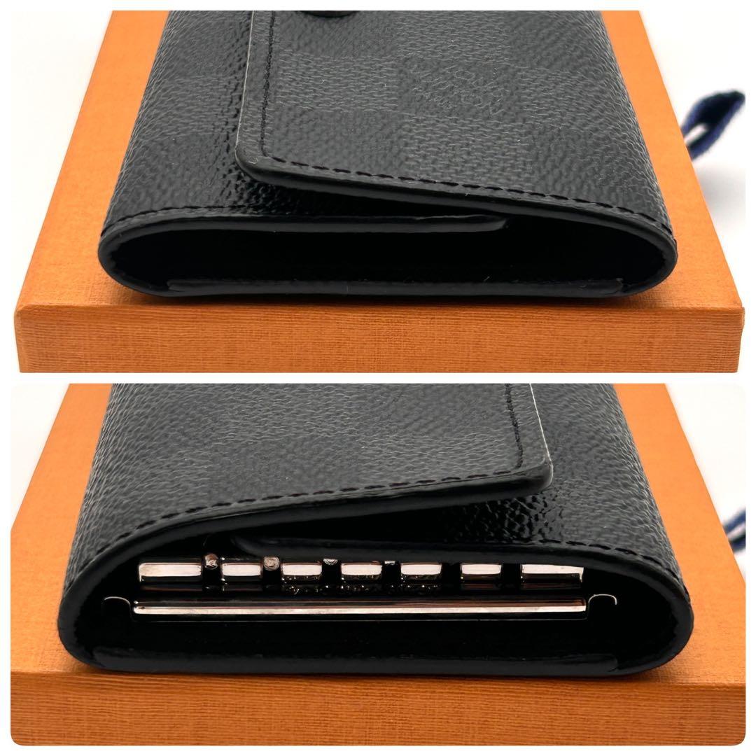 【IC搭載】ルイヴィトン 6連キーケース ダミエ グラフィット ✨極美品✨