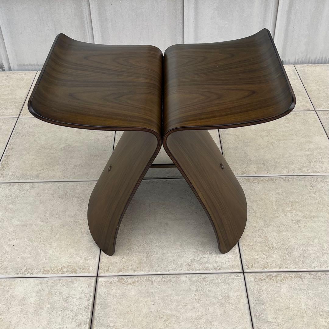 天童木工/バタフライスツール/柳宗理/ローズウッド