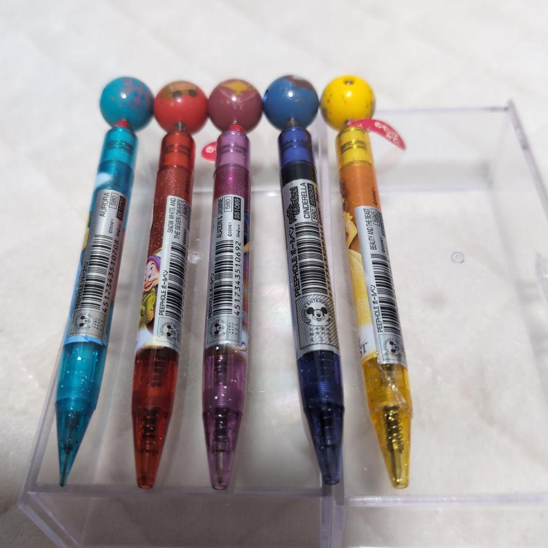 レトロ 激レア ディズニー 万華鏡 覗きレンズ シャーペン ボールペン セット