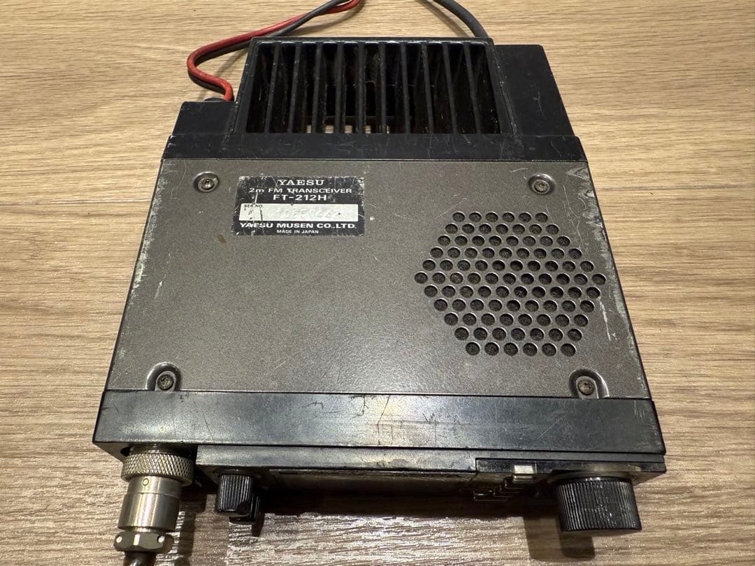 【中古】八重洲無線FT-212H FMトランシーバー アマチュア無線マイクセット