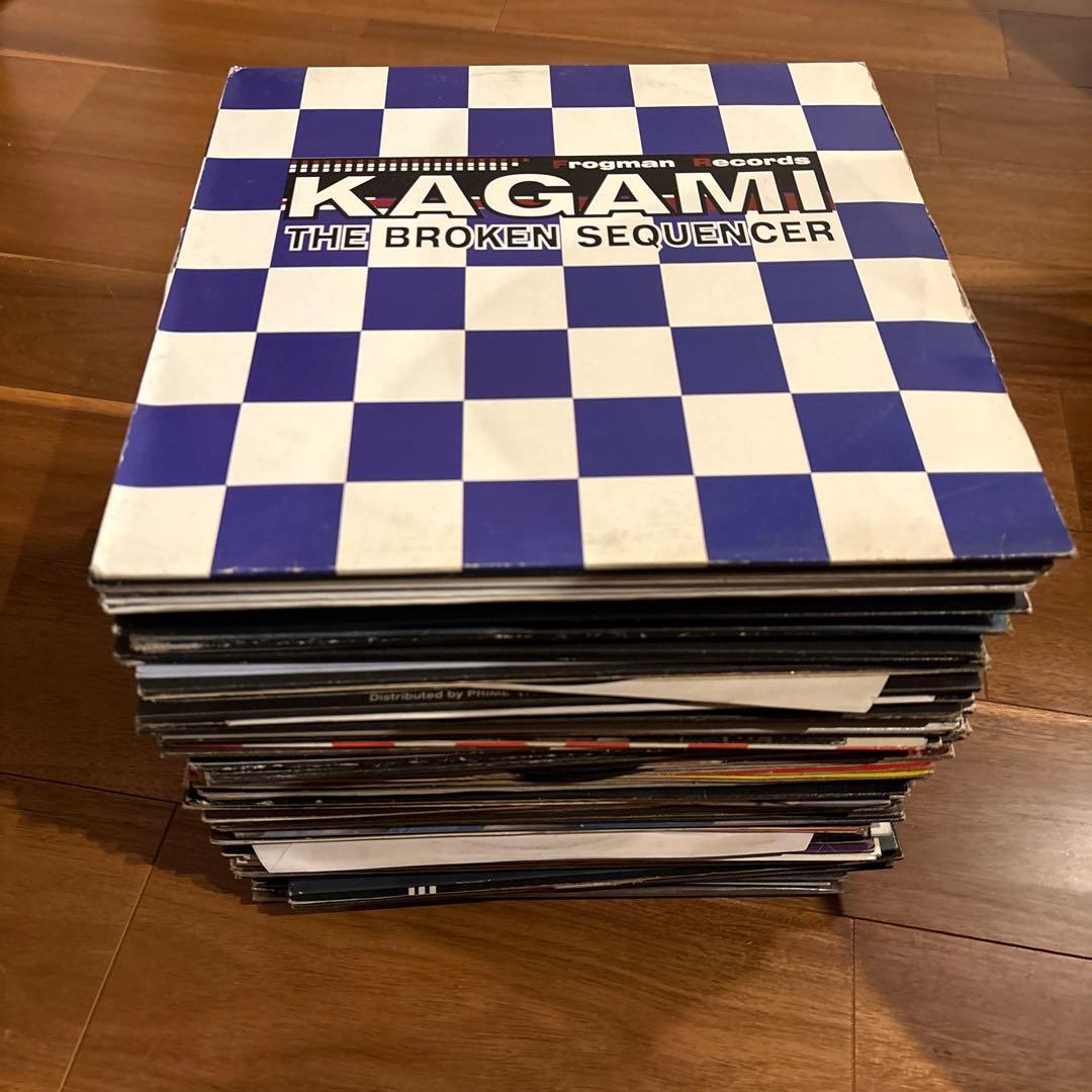 2000年前後 テクノ レコード100枚ちょっと