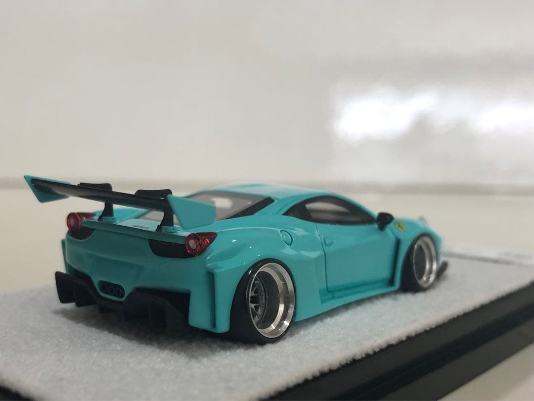 JEC 1/64 LBワークス　フェラーリ 458GTシルエット深リムカスタム