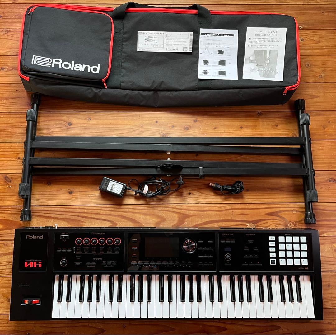 Roland FA-06 シンセサイザー 61鍵盤 送料込み