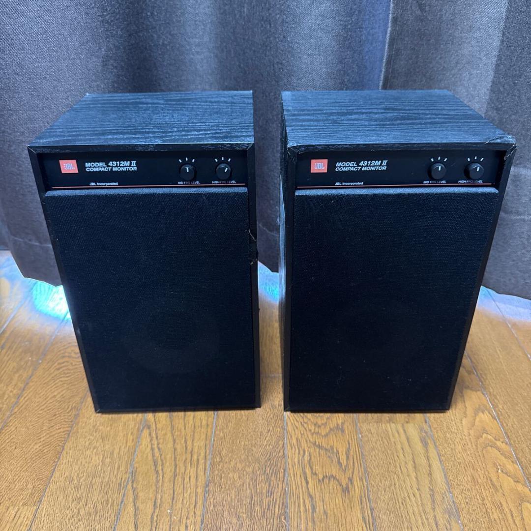 JBL 4312M2 4312MII BK ブラック ペア コンパクトモニター