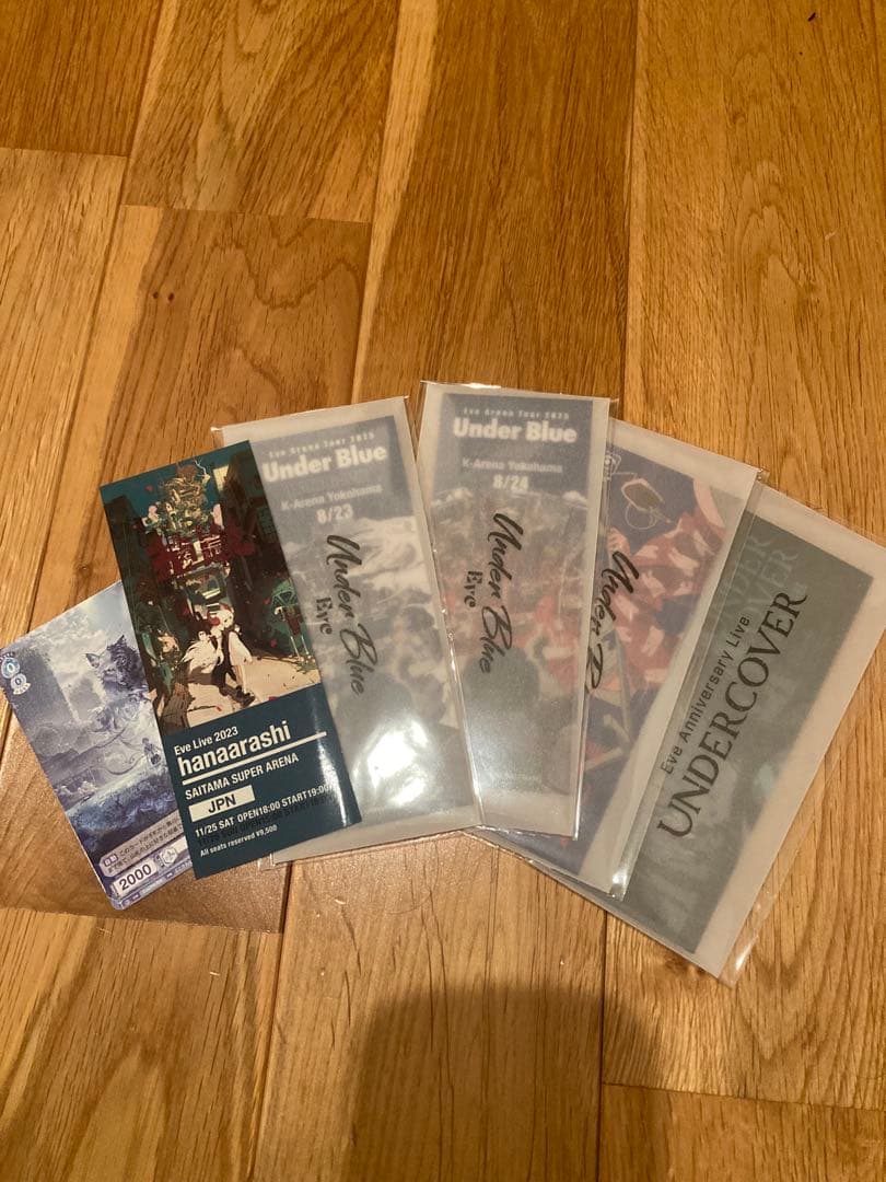 Eve Live入場特典 &アクリルスタンドセット