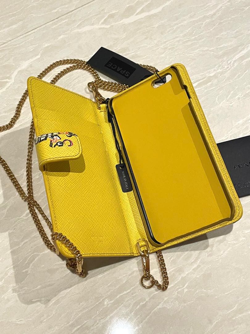 プラダ PRADA iPhone6 plus 手帳型 スマホケース　新品