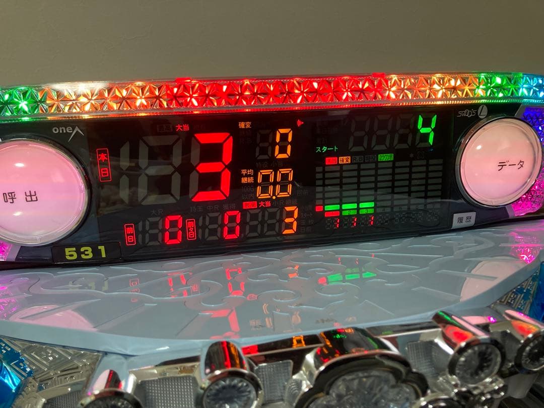 リゼロ　鬼がかり　パチンコ　実機　　オートプレイ仕様　データカウンター付き