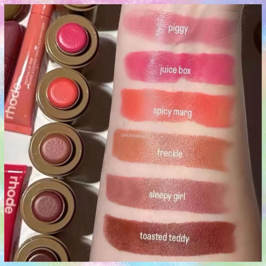 rhode グロス3個+グロス6本セットおまとめ買い