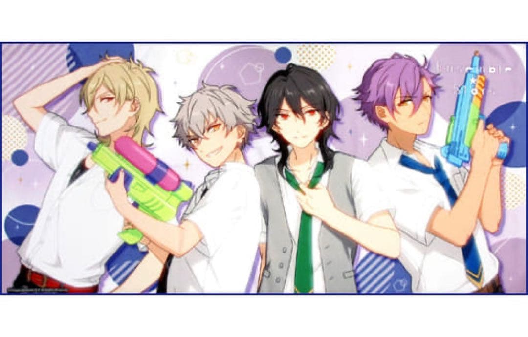 あんさんぶるスターズ ビッグタオル B UNDEAD 朔間零 羽風薫 大神晃牙