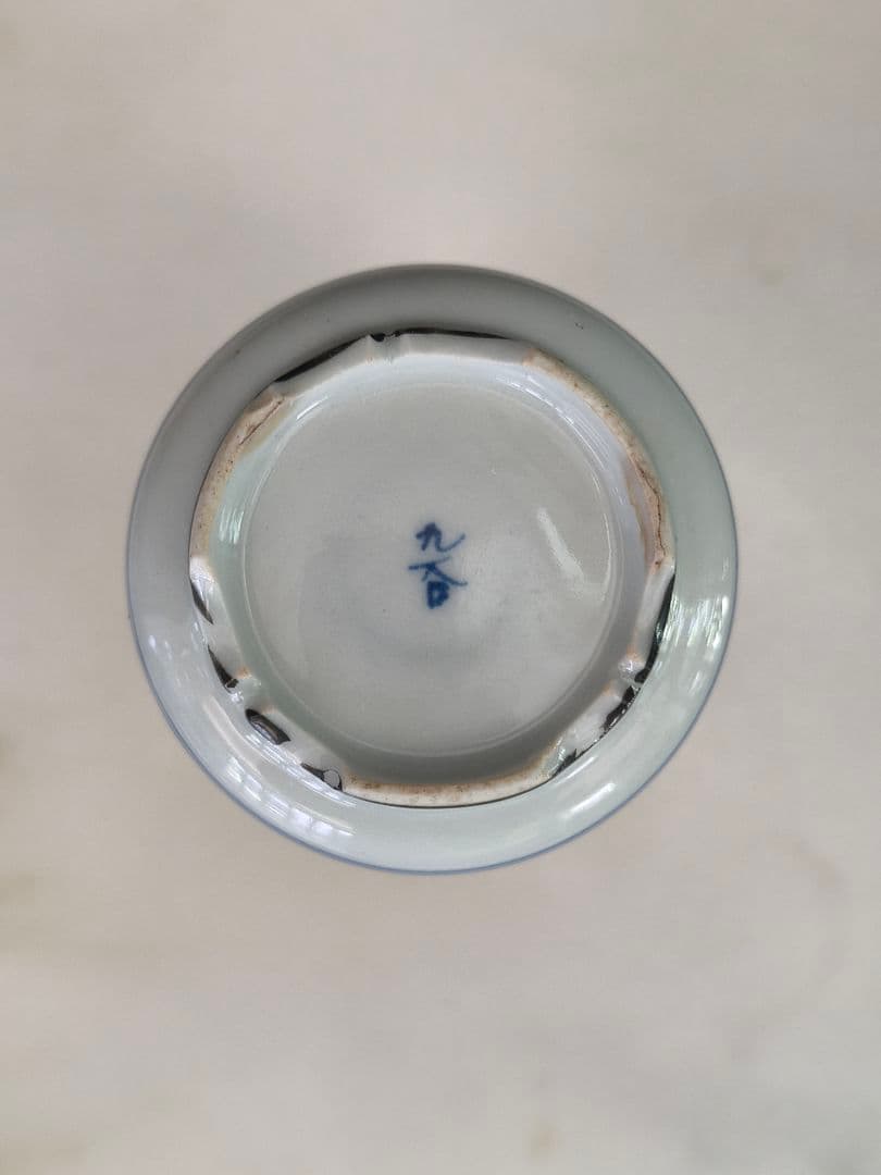 九谷花蛸唐草徳利