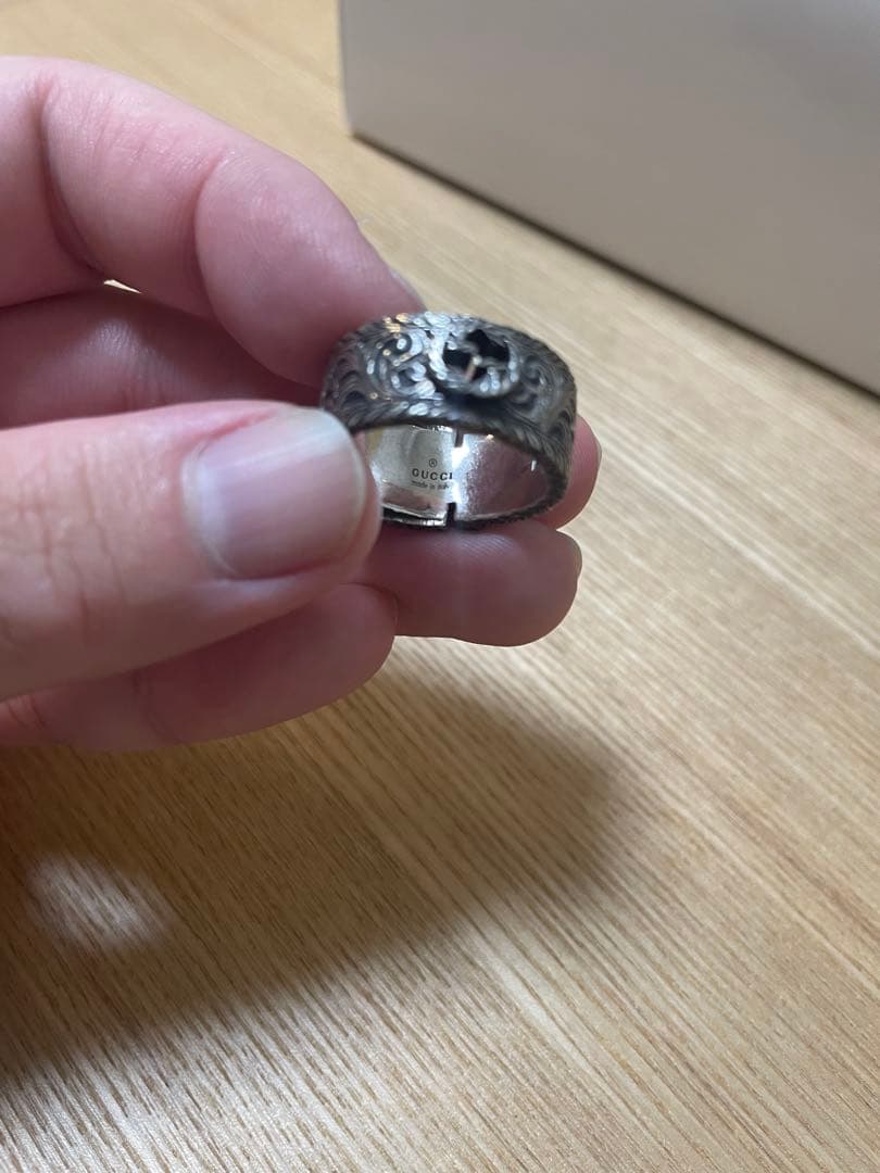 GUCCI　アラベスク　ベルト　指輪　リング