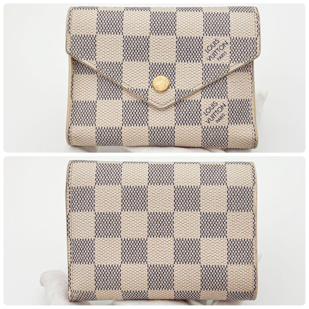 ᧔♡᧓ Rr ᧔♡᧓様　ルイヴィトン ダミエ アズール ヴィクトリーヌ