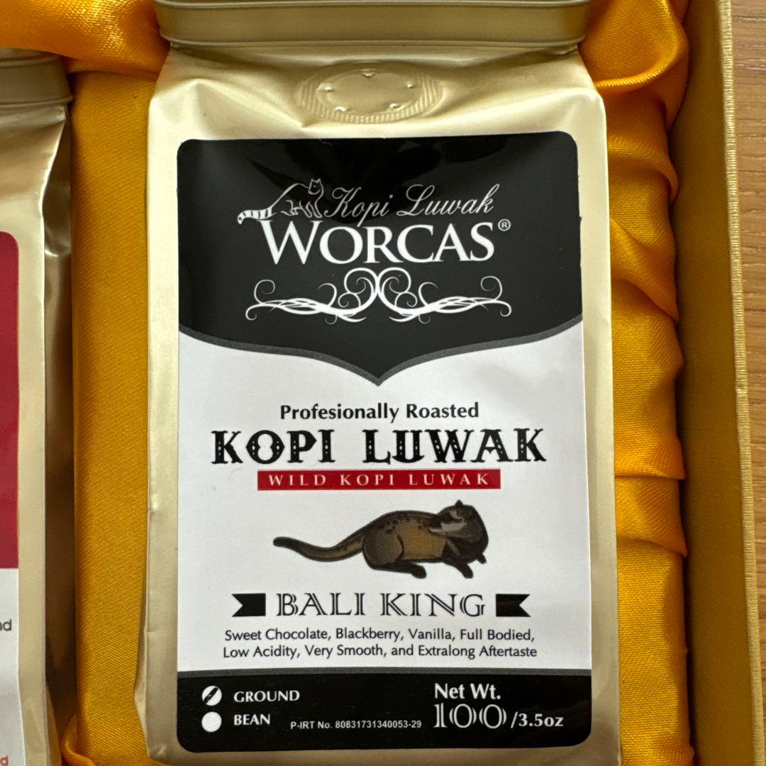 【値下げ】ジャコウネココーヒー WORCAS KOPI LUWAK