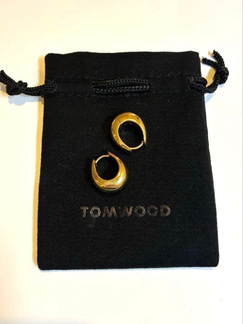 TOMWOOD トムウッドピアス Ice Hoop Small Gold