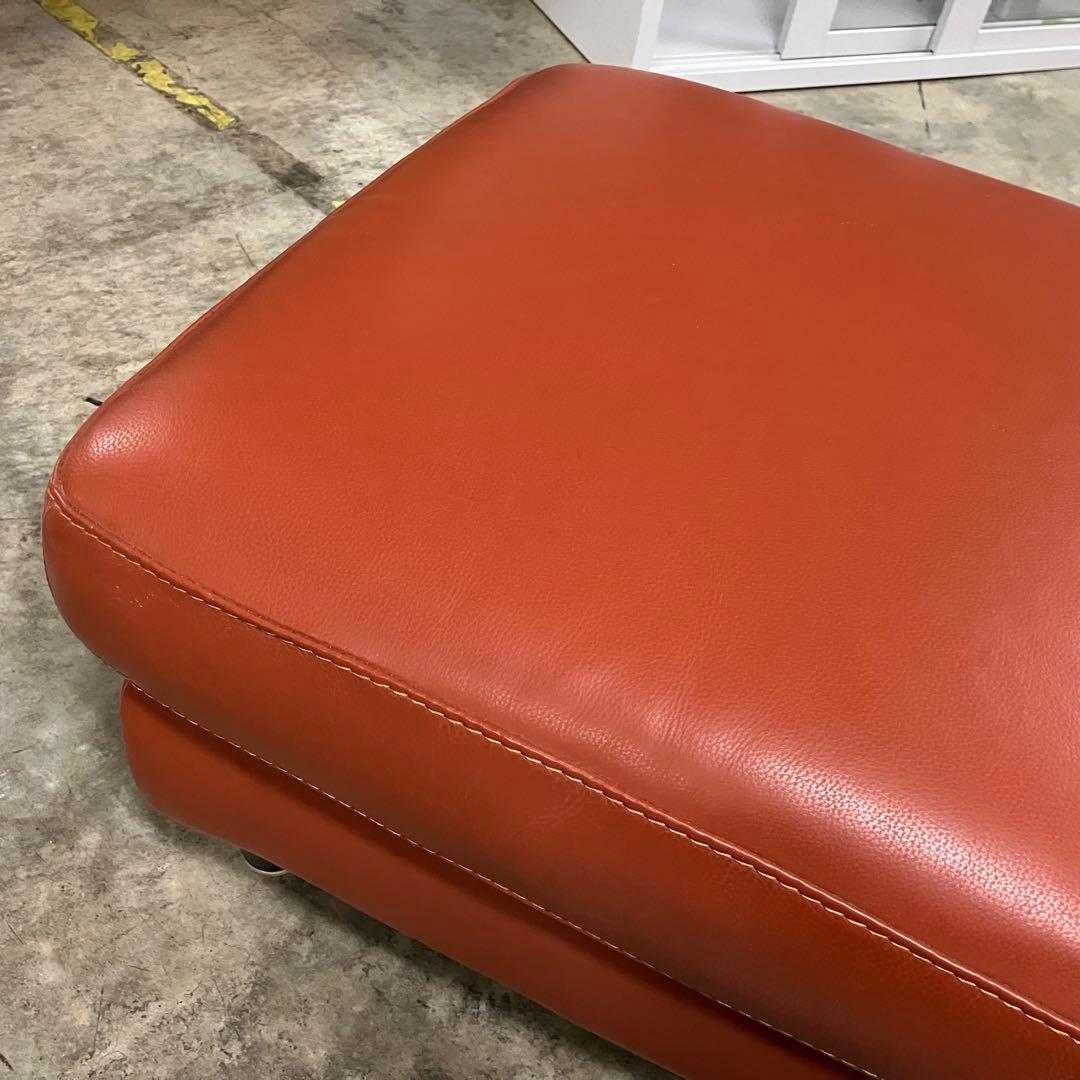 レザーワールド 本革 スツール ソファ IDC大塚家具