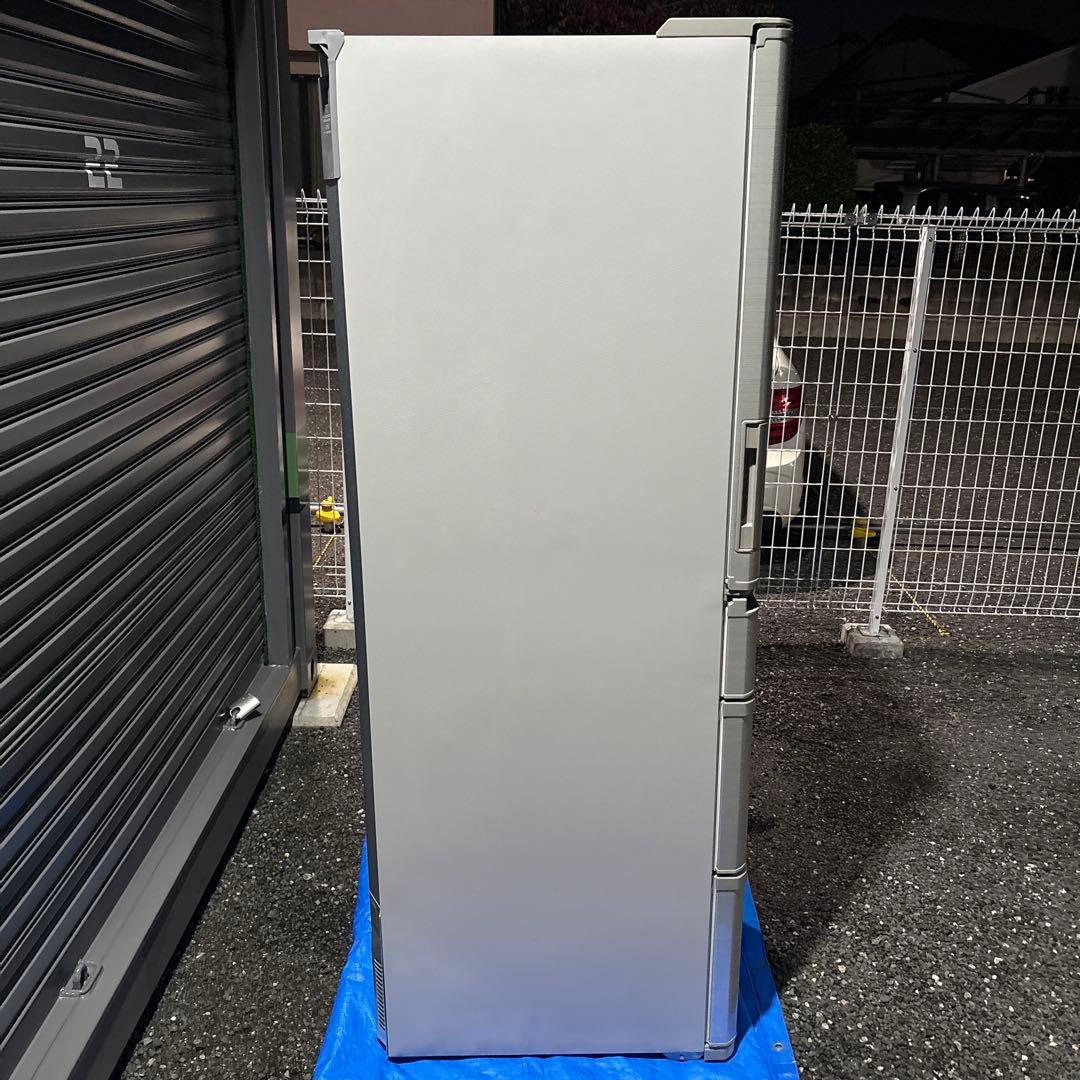 （美品・清掃済）SHARP 冷蔵庫 SJ-W412E-S 2019年製