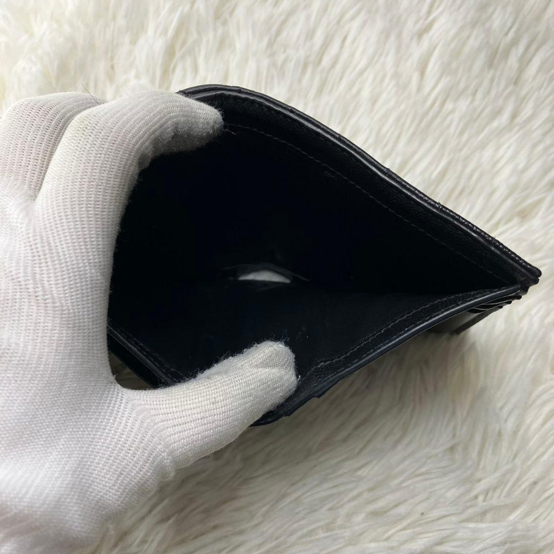 lily.✨サンローラン 三つ折り財布 YSL カサンドラ キャビアスキン