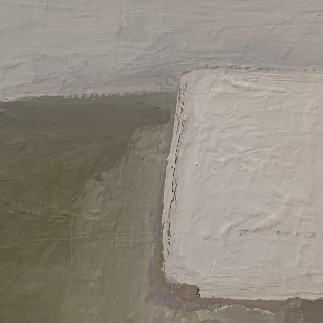 「灯台2」 油彩 油絵 木製パネルに油彩 現代美術 oil on board 絵