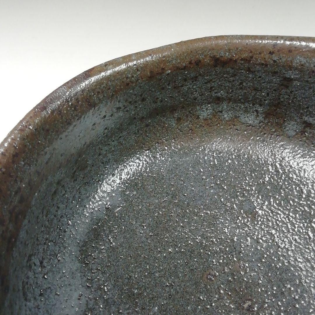 Ｔ１３０　茶碗　『鼡志野　茶碗』『竹里庵　加藤春二』　共箱　抹茶碗　茶道具