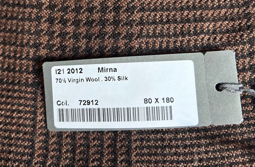 【新品未使用】ファルエロサルティ 大判ストール ウール・シルク