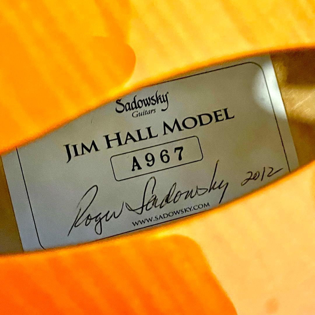 Sadowsky『Jim Hall Model』 フルアコ ジムホール