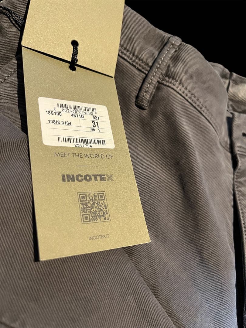 新品/インコテックススラックス/INCOTEX/100番モデル/31